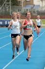 Steph Twell wins the 1500 metres beating Amy Campbell at the Scottish Championships, Scotstoun  Stadium, Glasgow.